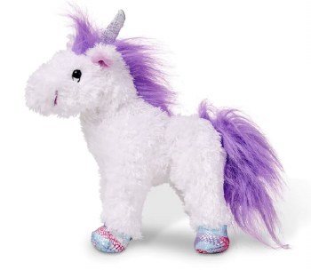 Misty White Unicorn Plush