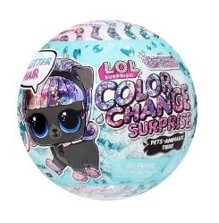 LOL Surprise Glitter Color Change Pets Ball with 5 Surprises