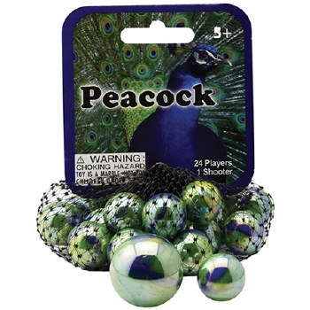 Peacock Marbles