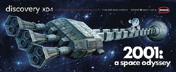 1/350 2001: A Space Odyssey Discovery XD-1 Plastic Model Kit