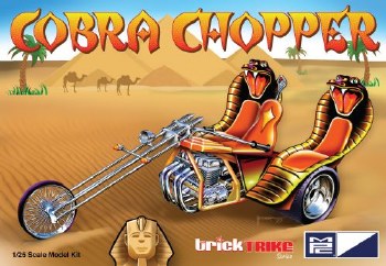 1/25 Cobra Chopper Trike (Trick Trikes Series) Plastic Model Kit