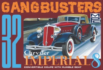 1/25 1932 Chrysler Imperial &quot;Gangbusters&quot; Plastic Model Kit