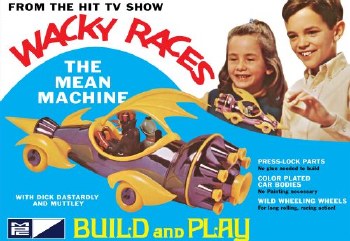 1/25 Wacky Races Mean Machine  Plastic Model Kit
