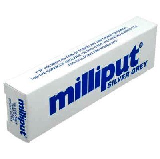Milliput Medium Silver-Gray Putty