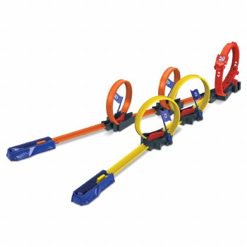 Hot Wheels Multi-Loop Race Off Playset