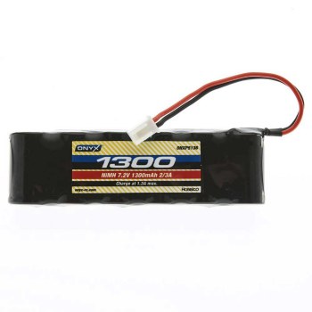 7.2V NiMH (6-cell) 1300mAh Flat Mini Pack Battery