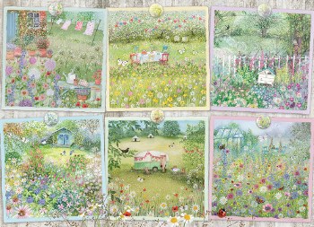 Cottage Gardens 1000pc Puzzle