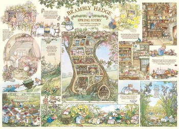 Brambly Hedge Spring 1000pc Puzzle