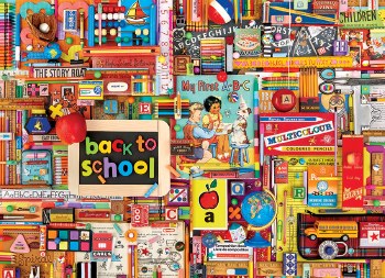 Back to School 1000pc Puzzle