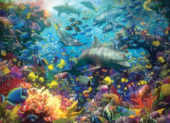 Vibrant Sea 1000pc Puzzle