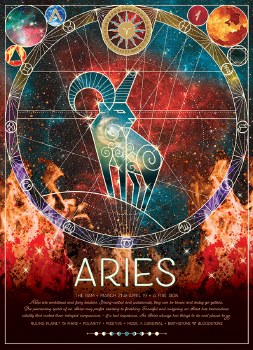 Zodiac : Aries 500pc Puzzle