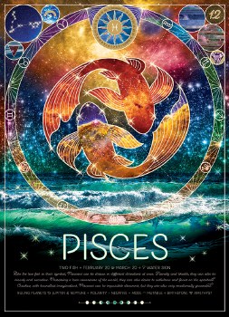 Zodiac : Pisces 500pc Puzzle