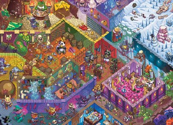 Dungeon Run 500pc Puzzle
