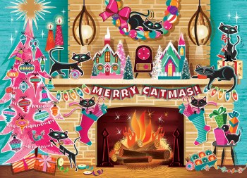 Merry Catmas 500pc Puzzle