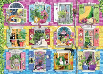 Living With Catitude 500pc Puzzle
