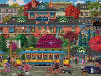 Trolley Station Large Format 275pc Puzzle