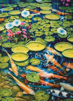 Koi Pond 1000pc Puzzle