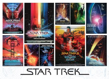 Star Trek: Films 1000pc Puzzle