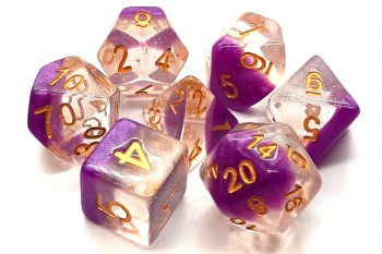 7-set Luminous - Snow Cone Dice Set