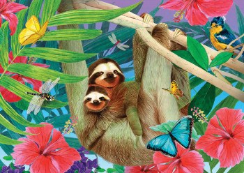 Sweet Sloths 1000pc Puzzle