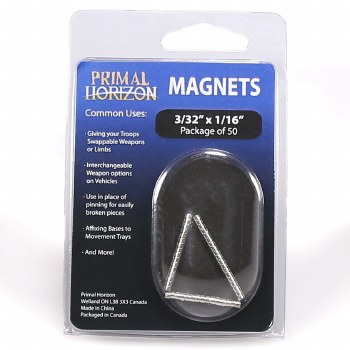 Magnets: 3/32 in x 1/16 in (50)
