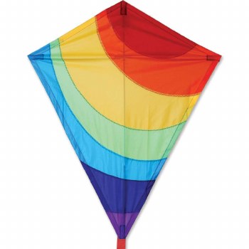 25&quot; Diamond Kite - Radiant Rainbow
