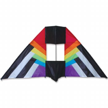 5.5 ft. Box Delta Kite - Rainbow Spectrum