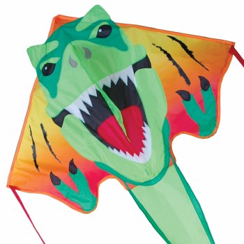 Large Easy Flyer Kite - T- Rex