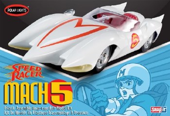 1/25 Speed Racer Mach V (Snap) Plastic Model Kit