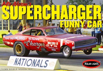 1/25 1969 Dodge Mr. Norm Super Charger Funny Car Model Kit