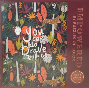 You Can Do Brave Things 500pc Puzzle