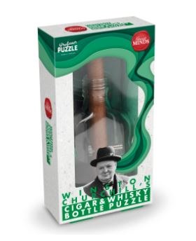 Churchill's Cigar and Whisky Bottle Puzzle