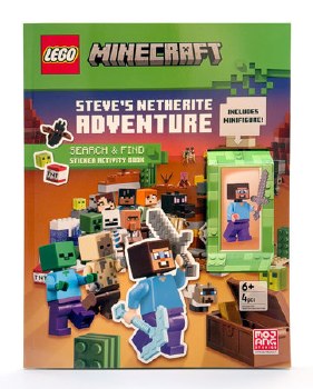 Steve's Netherite Adventure (Lego Minecraft)
