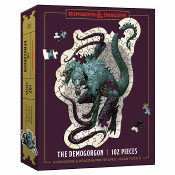 D&amp;D Mini Shaped Demogorgon Puzzle