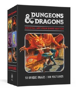 D&amp;D 100 Postcards: Archival Art from Every Edition