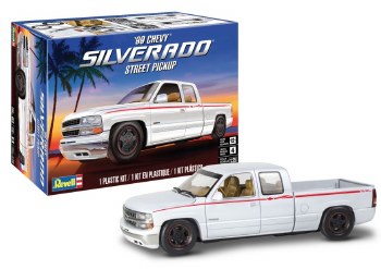 1/25 1999 Chevy Silverado Street Pickup Plastic Model Kit