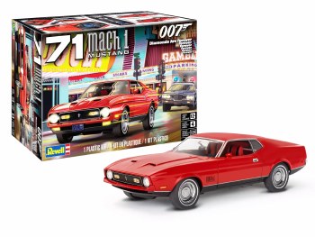 1/25 71 Ford Mustang Mach 1 429  "James Bond" 007 Model Kit