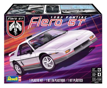 1/25 1985 Pontiac Fiero GT Plastic Model Kit