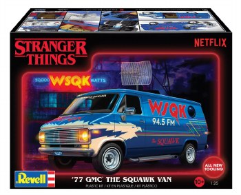 1/25 GMC WSQK Squawk Van Plastic Model Kit