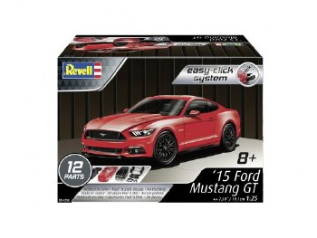1/25 2015 Ford Mustang GT Plastic Model Kit