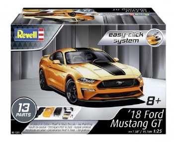 1/25 2018 Ford Mustang GT Plastic Model Kit