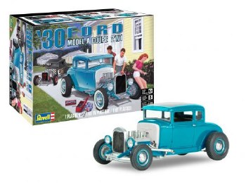 1/25 1930 Ford Model A Coupe Plastic Model Kit