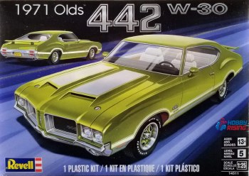 1/25 1971 Olds 442 W-30 Plastic Model Kit