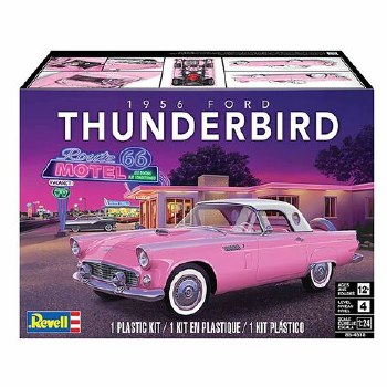 1/24 1956 Ford Thunderbird Plastic Model Kit