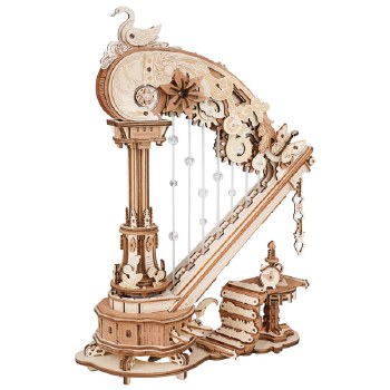 Magic Harp Music Box 3D Wooden Puzzle