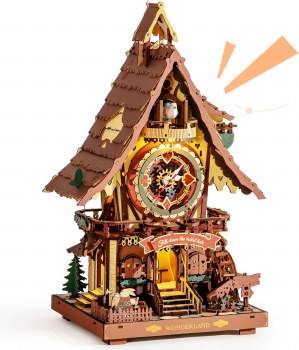 Cuckoo Clock Mechanical 3D Wooden Puzzle