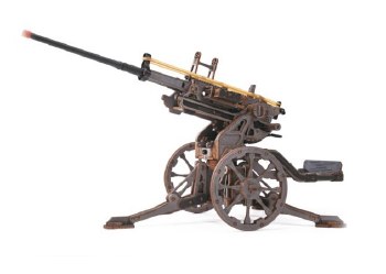 Anti-Aircraft Gun Mechanical 3D Wooden Puzzle