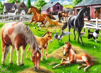 Happy Horses 60pc Puzzle