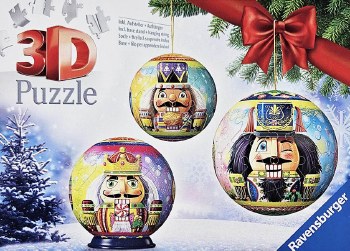 3D Nutcracker Puzzle Ball  56pc Puzzle