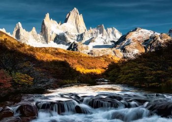 Beautiful Mountains Mount Fitz Roy, Patagonia 1000pc Puzzle